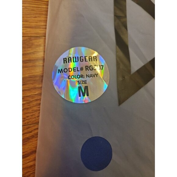 Rawgear Hoodie Zip-up Jacket Men's M Royal Blue Athletic Track Gym #RG507 NWT - Picture 10 of 11